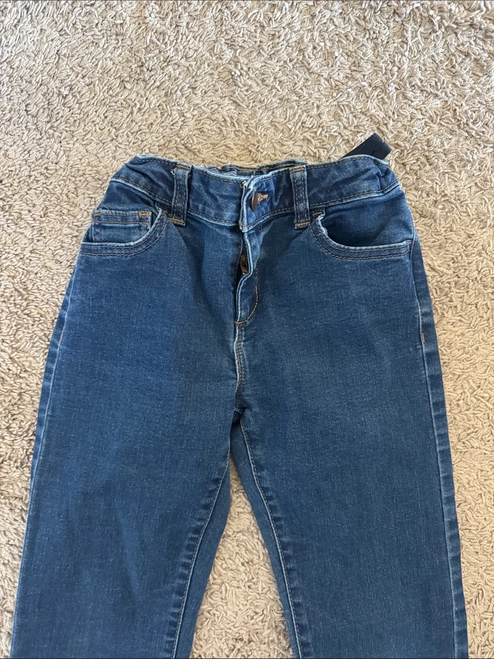 wonder nation Indigo Elastic-Waist Kids Jeans / C35